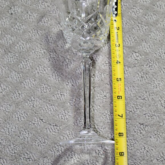 NWT Set of 2 Mikasa Claridge TS111 Full Lead Crystal Medium Wine Glasses - Picture 3 of 4